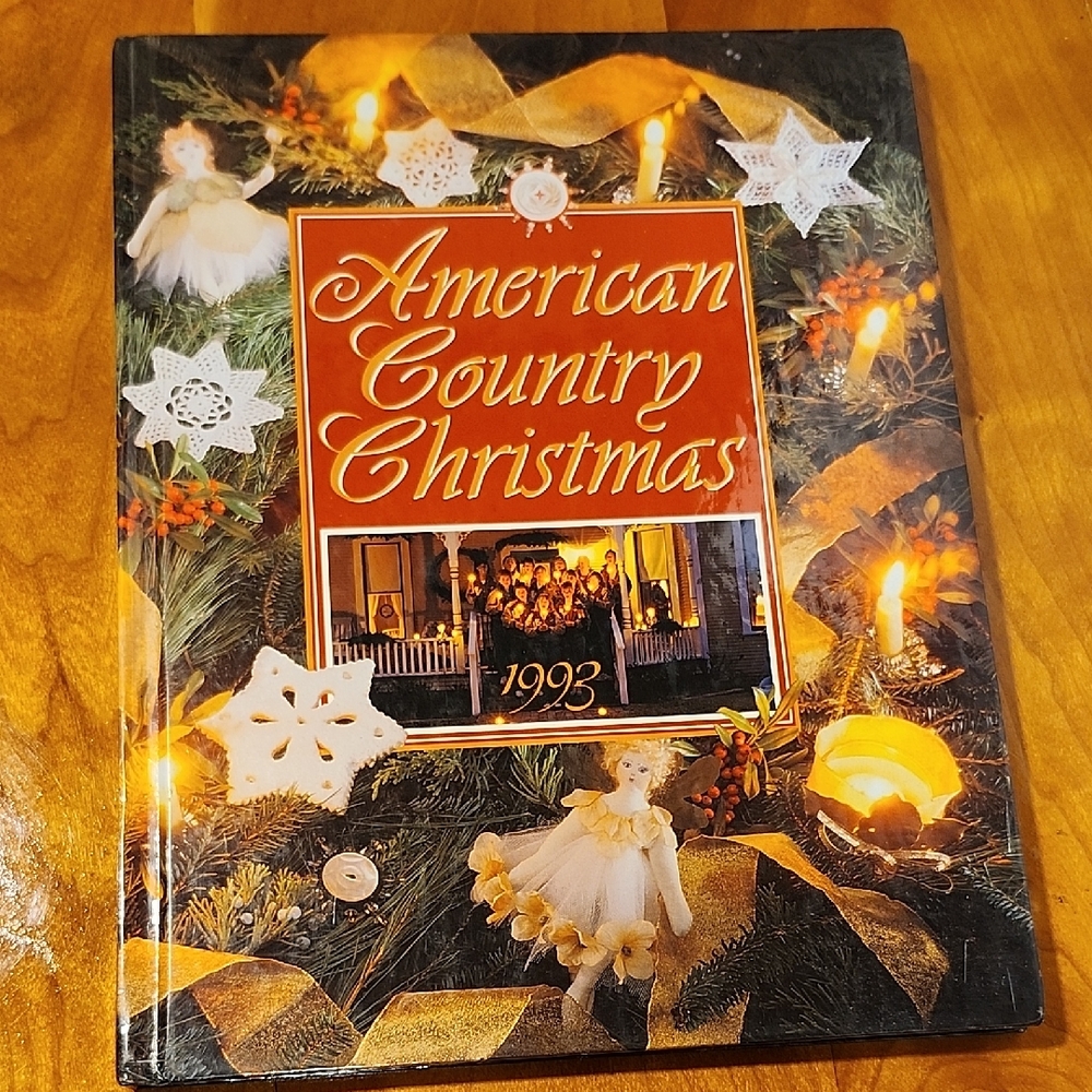 American Country Christmas Book (Crafts, Recipes And More)